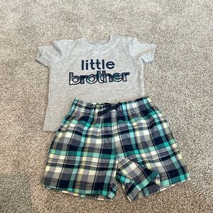 Little Brother Short Set Size 12 Months